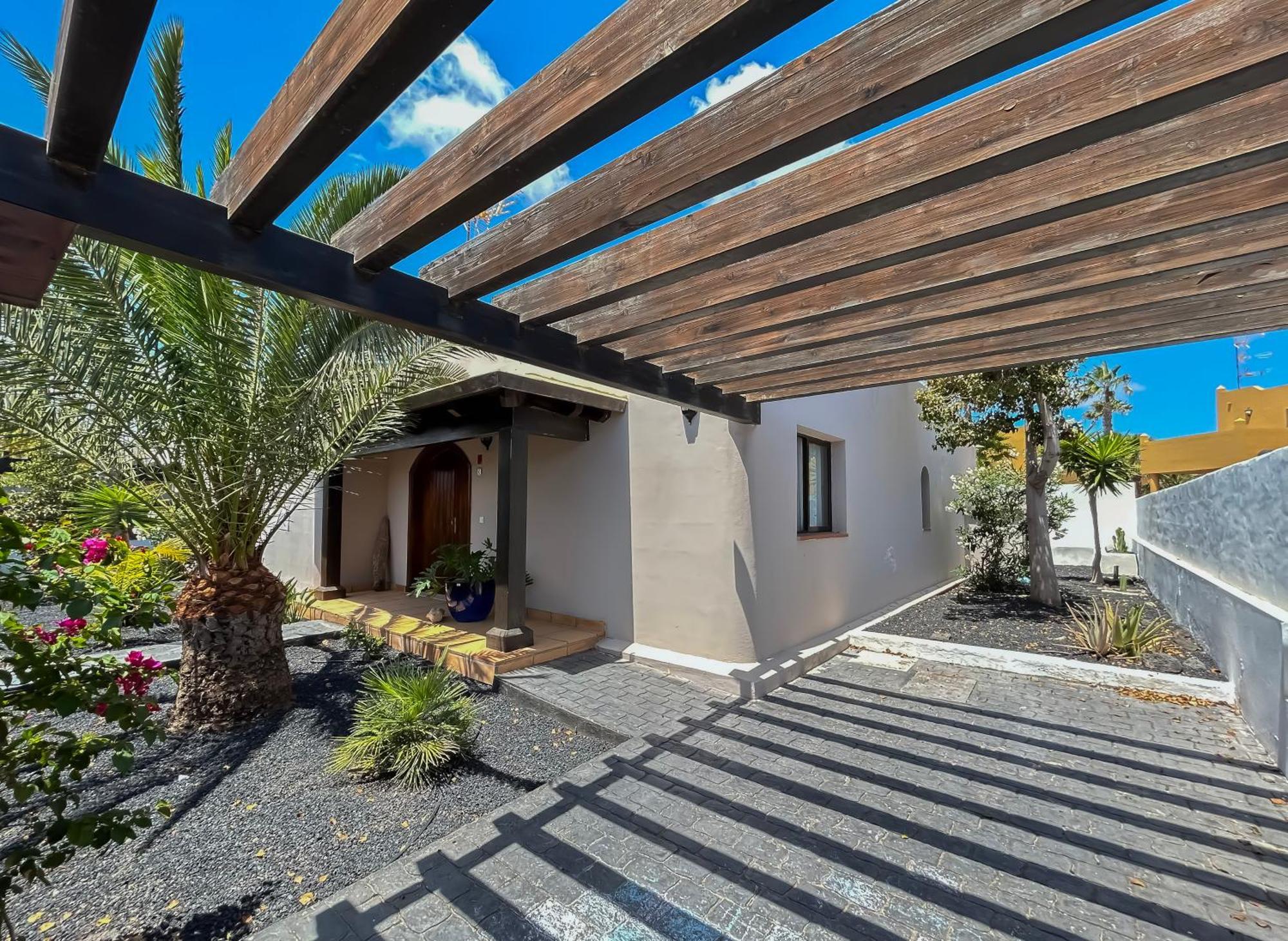 House Boho Palm With Private Heated Pool And Garden, 3 Bedrooms, Wi-Fi Κοραλέχο Εξωτερικό φωτογραφία