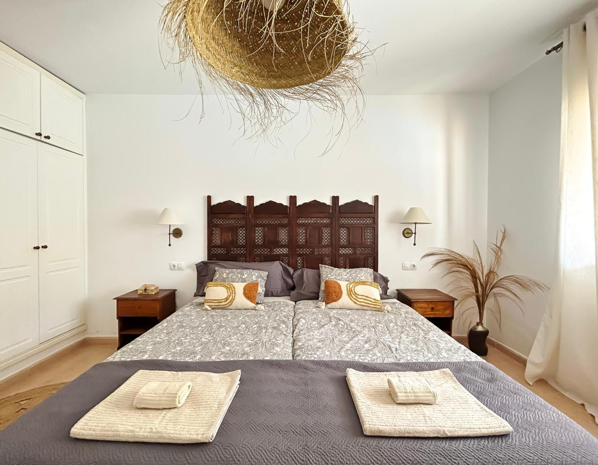 House Boho Palm With Private Heated Pool And Garden, 3 Bedrooms, Wi-Fi Κοραλέχο Εξωτερικό φωτογραφία